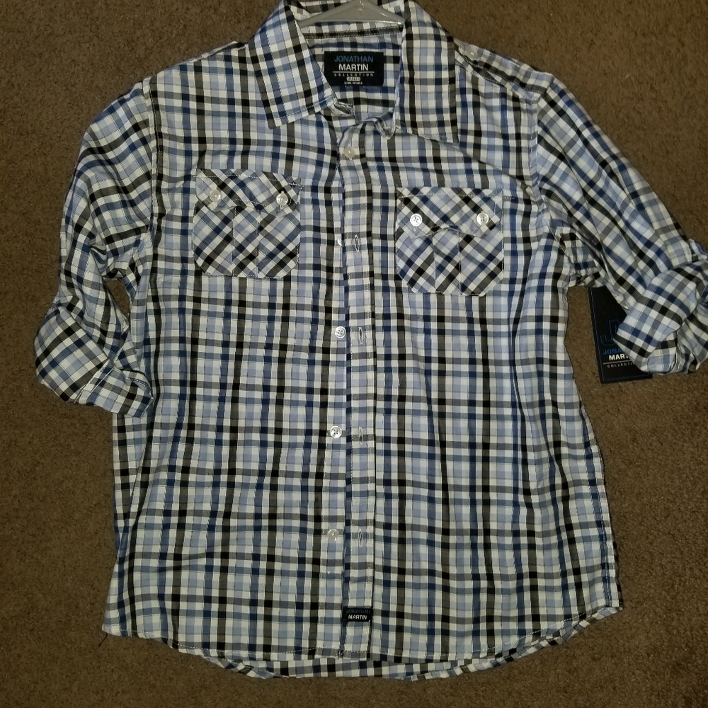 NWT Jonathan Martin button down shirt
